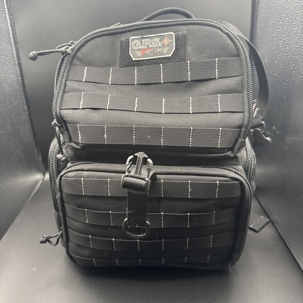 Tactical Pistol Backpack with 3 Cases, Hand Gun Range Bag for Shooting & Hunting